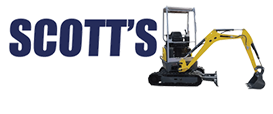 Scott's Mini Excavation & Breaking logo